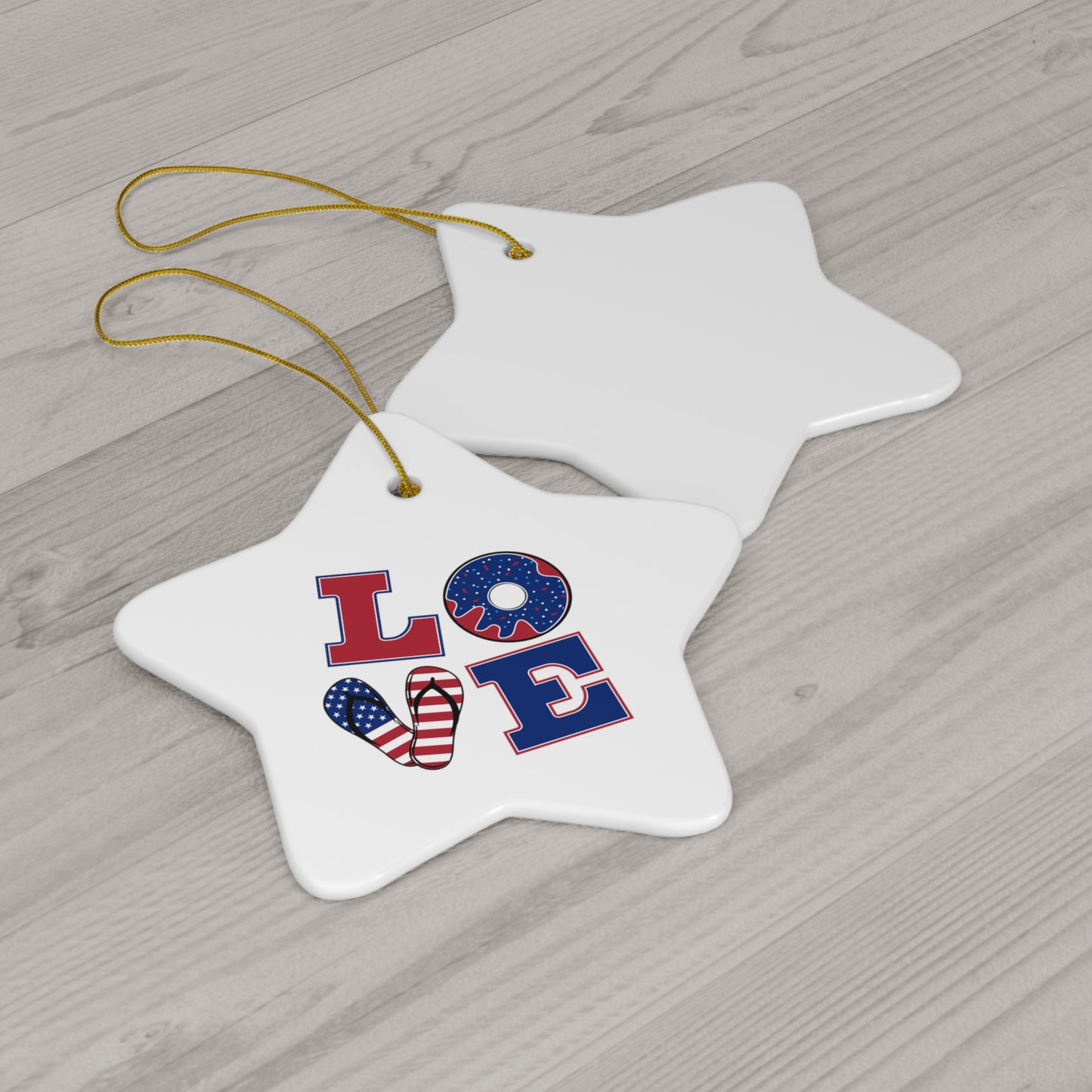 Ceramic Ornament, Love