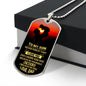 To Son Military Ball Chain - I hope you believe in yourself