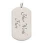 To Son Military Ball Chain - I hope you believe in yourself
