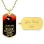To Son Military Ball Chain - I hope you believe in yourself