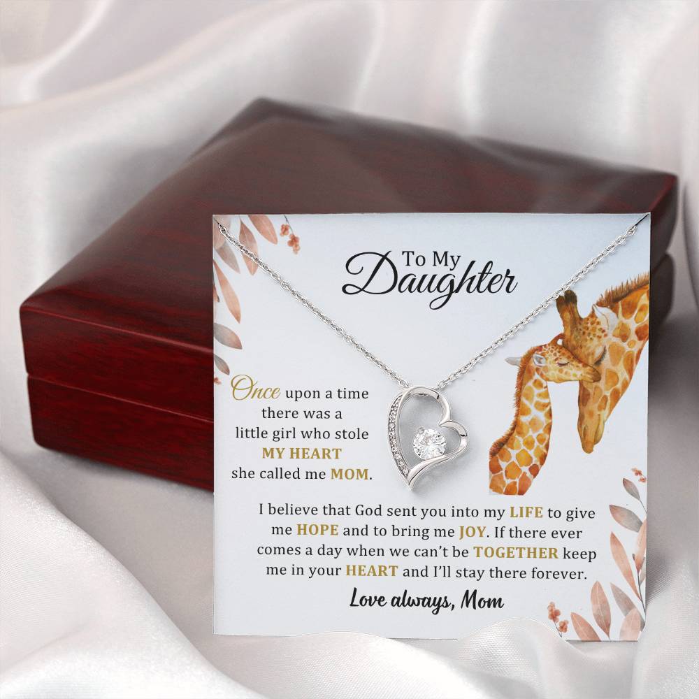 005 - TO DAUGHTER FROM MOM - FOREVER LOVE NECKLACE
