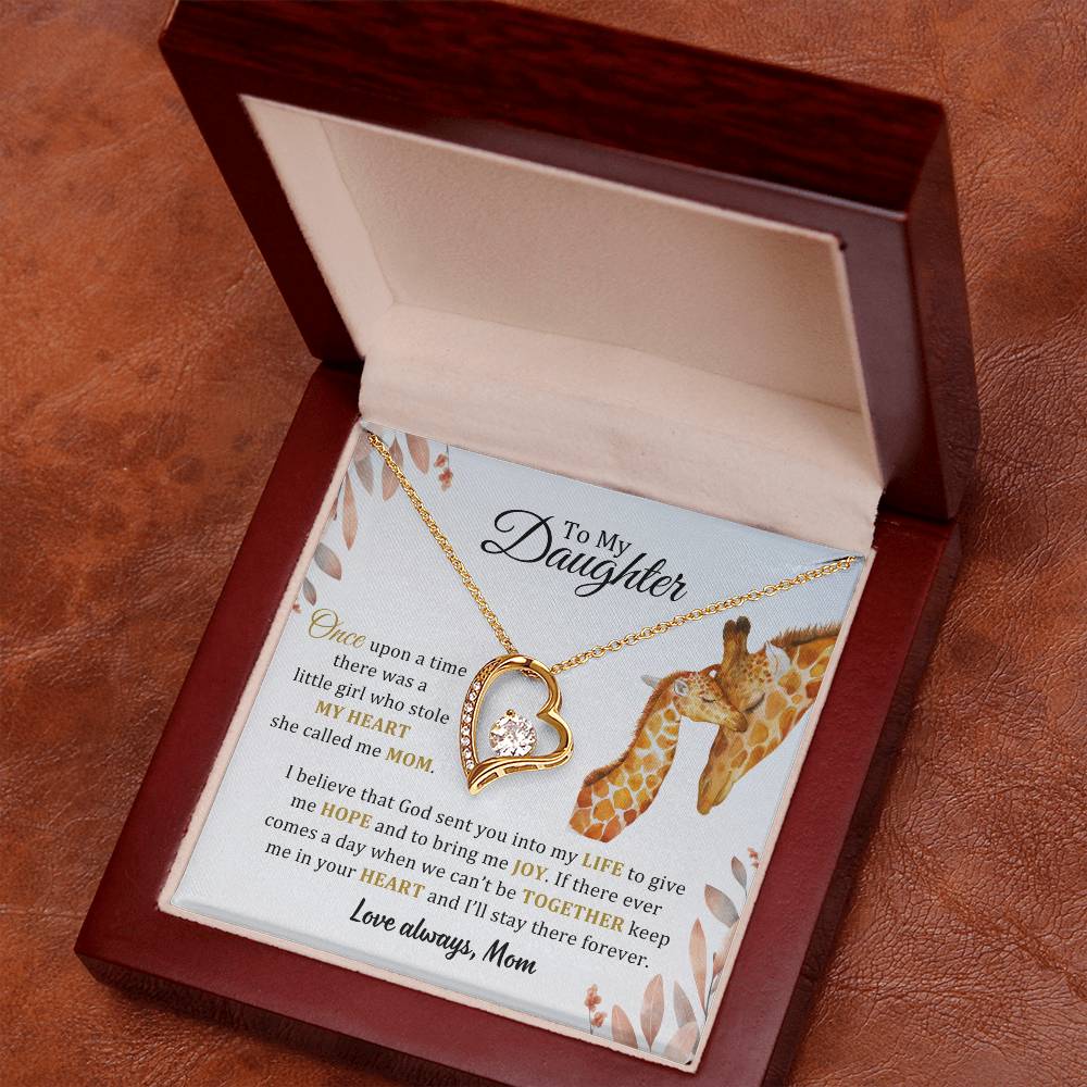 005 - TO DAUGHTER FROM MOM - FOREVER LOVE NECKLACE