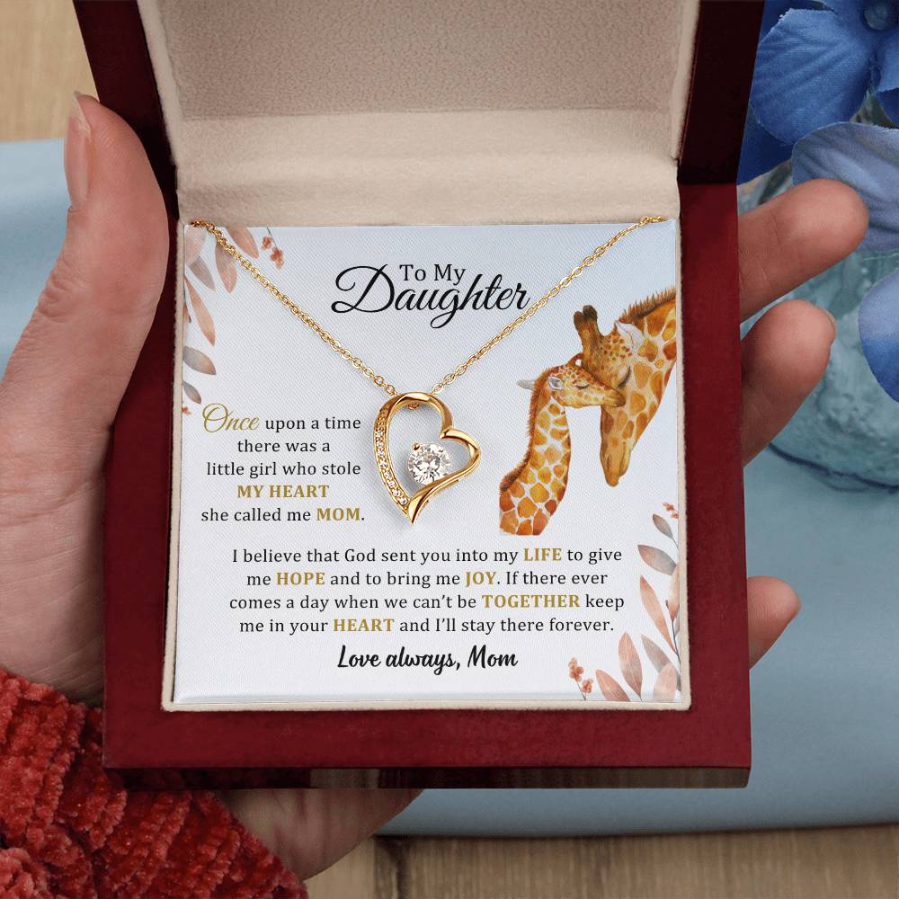 005 - TO DAUGHTER FROM MOM - FOREVER LOVE NECKLACE