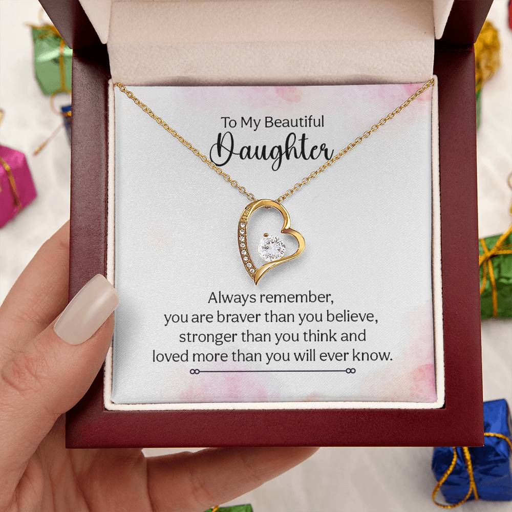 015 - TO DAUGHTER - FOREVER LOVE NECKLACE