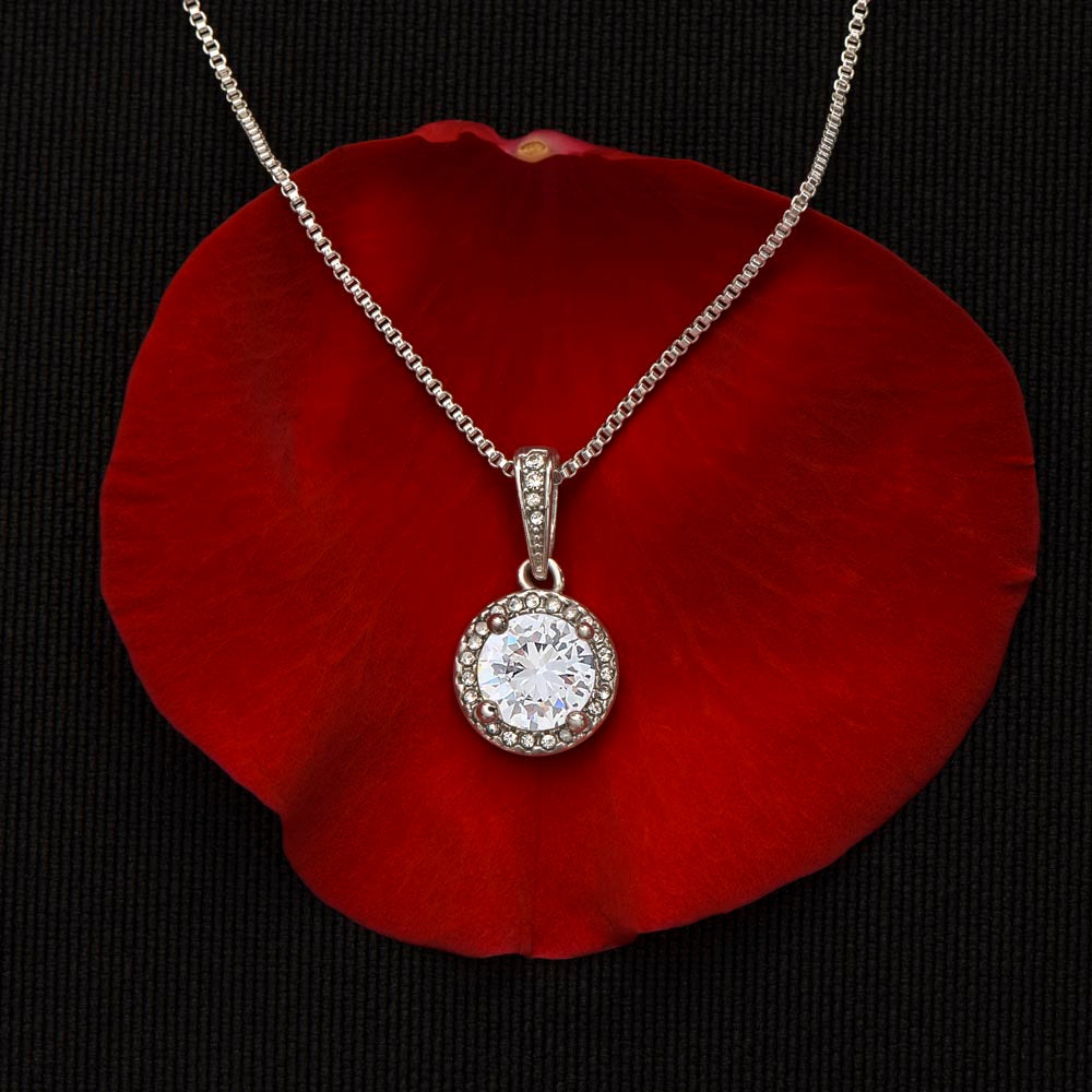 Christmas Gifts, To Daughter, Eternal Hope Necklace, You Are Braver Than You Believe, Stronger Than You Seem
