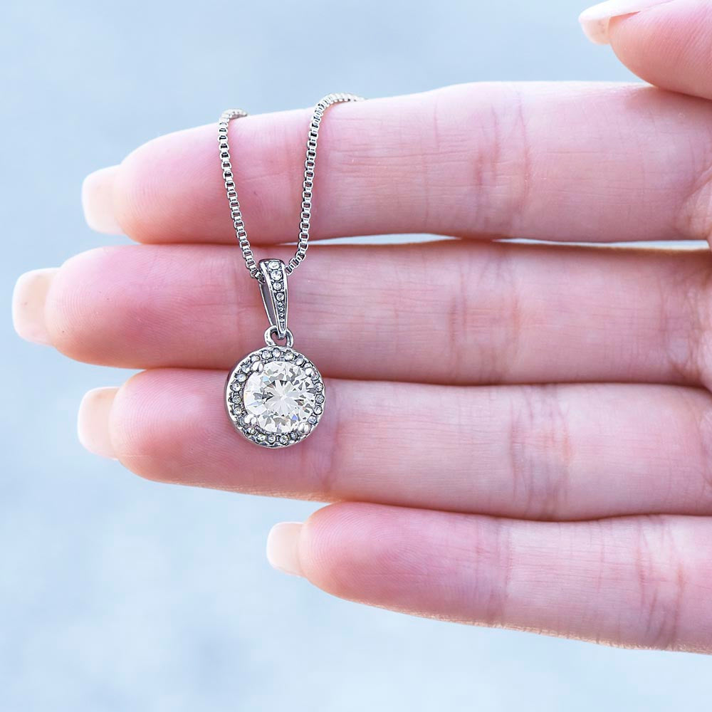 Christmas Gifts, To Daughter, Eternal Hope Necklace, You Are Braver Than You Believe, Stronger Than You Seem