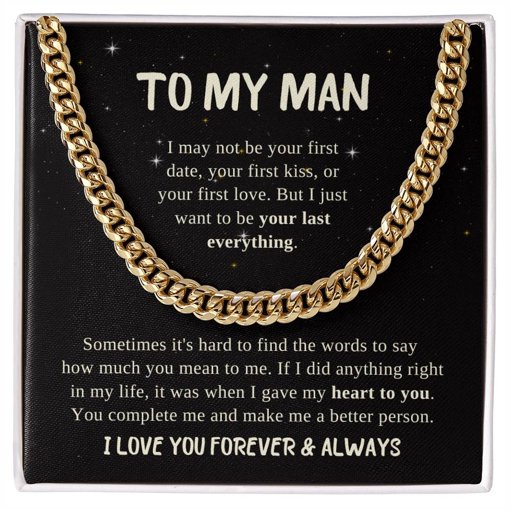 Husband Gifts - Sometimes it's hard to find the words to say how much you mean to me