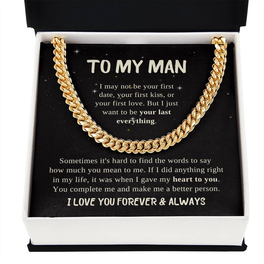 Husband Gifts - Sometimes it's hard to find the words to say how much you mean to me
