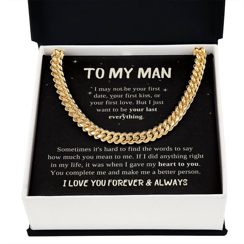 Husband Gifts - Sometimes it's hard to find the words to say how much you mean to me