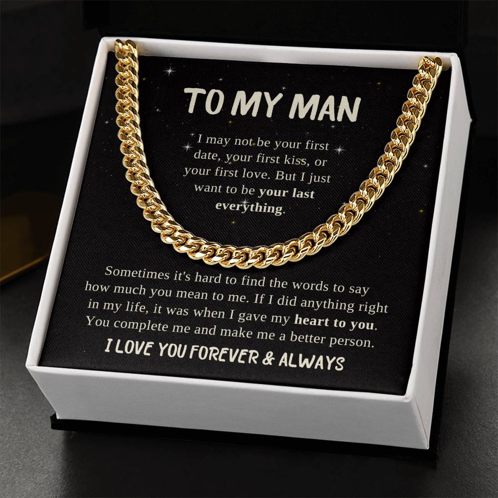Husband Gifts - Sometimes it's hard to find the words to say how much you mean to me