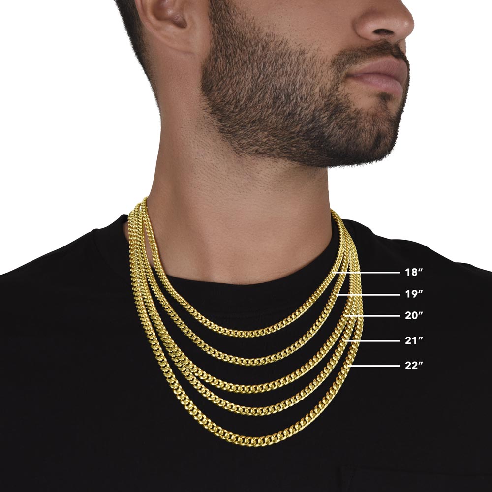 Cuban Link Chain, To Son, Never Feel That You Are Alone