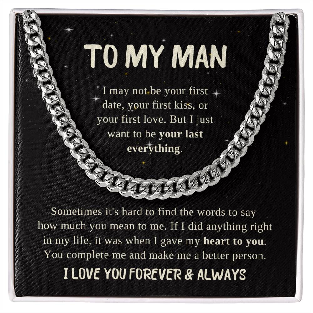 Husband Gifts - Sometimes it's hard to find the words to say how much you mean to me