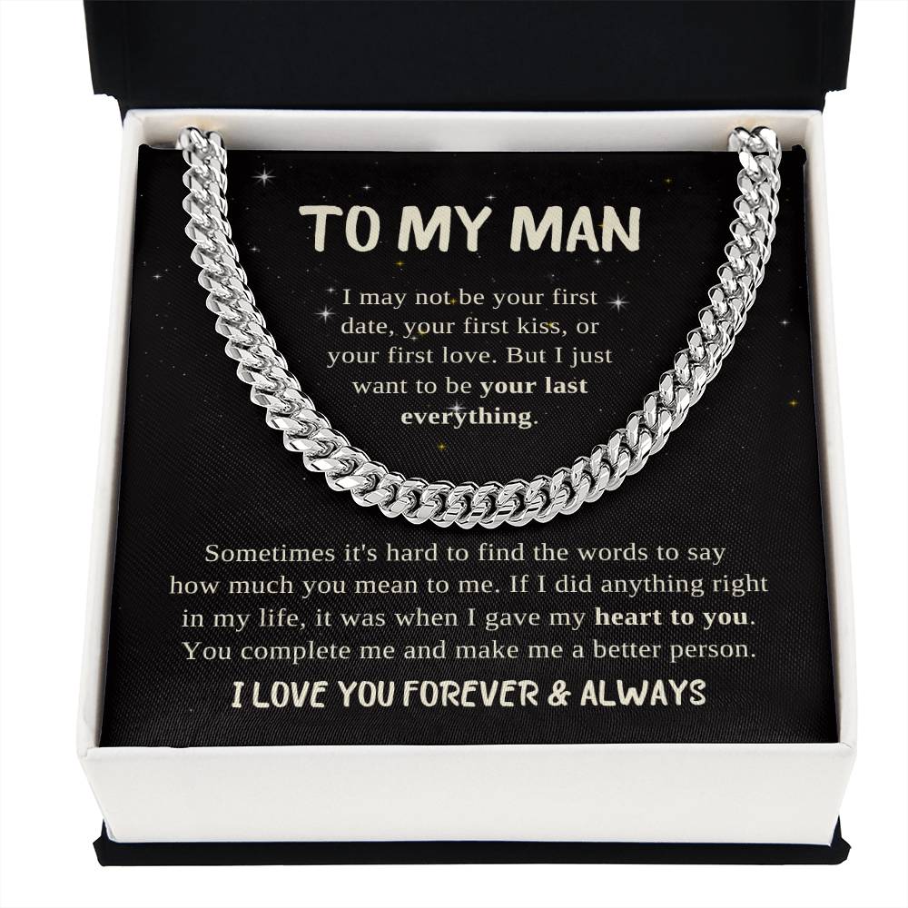 Husband Gifts - Sometimes it's hard to find the words to say how much you mean to me