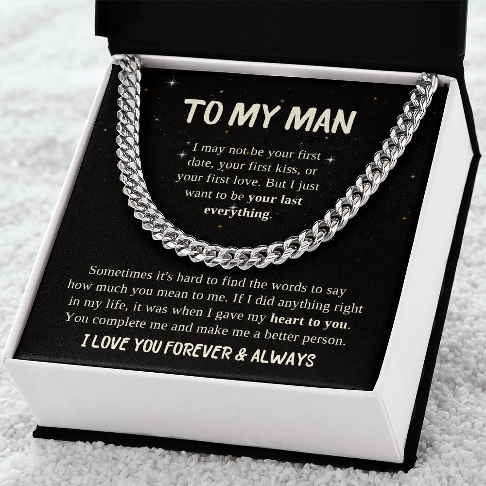 Husband Gifts - Sometimes it's hard to find the words to say how much you mean to me