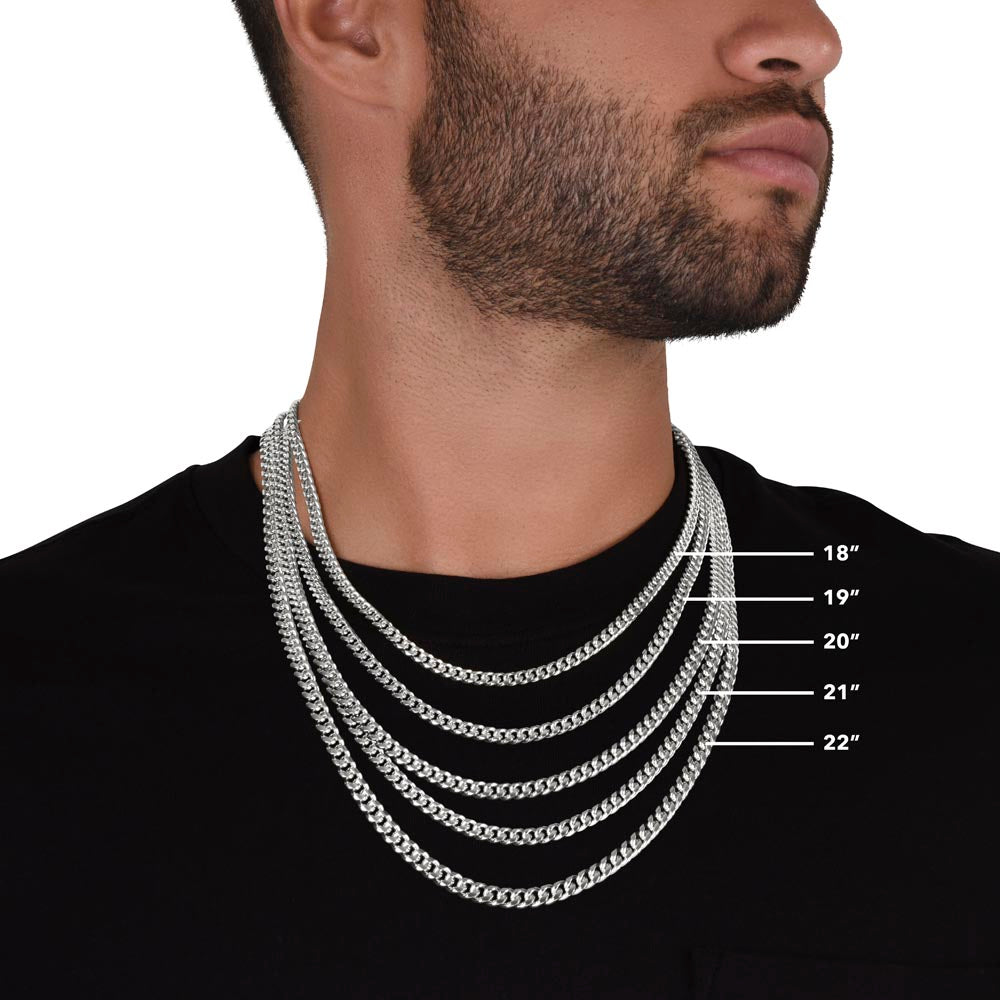Cuban Link Chain, To Son, Never Feel That You Are Alone