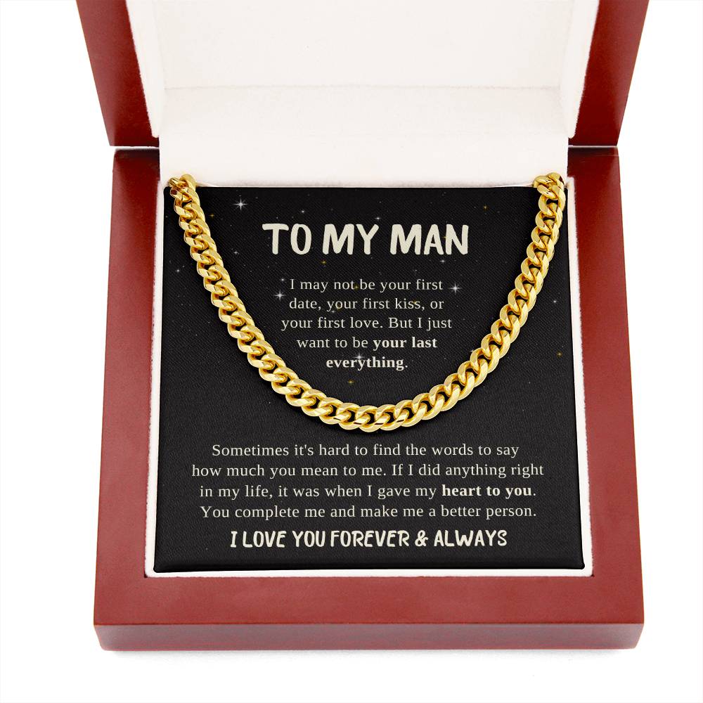 Husband Gifts - Sometimes it's hard to find the words to say how much you mean to me