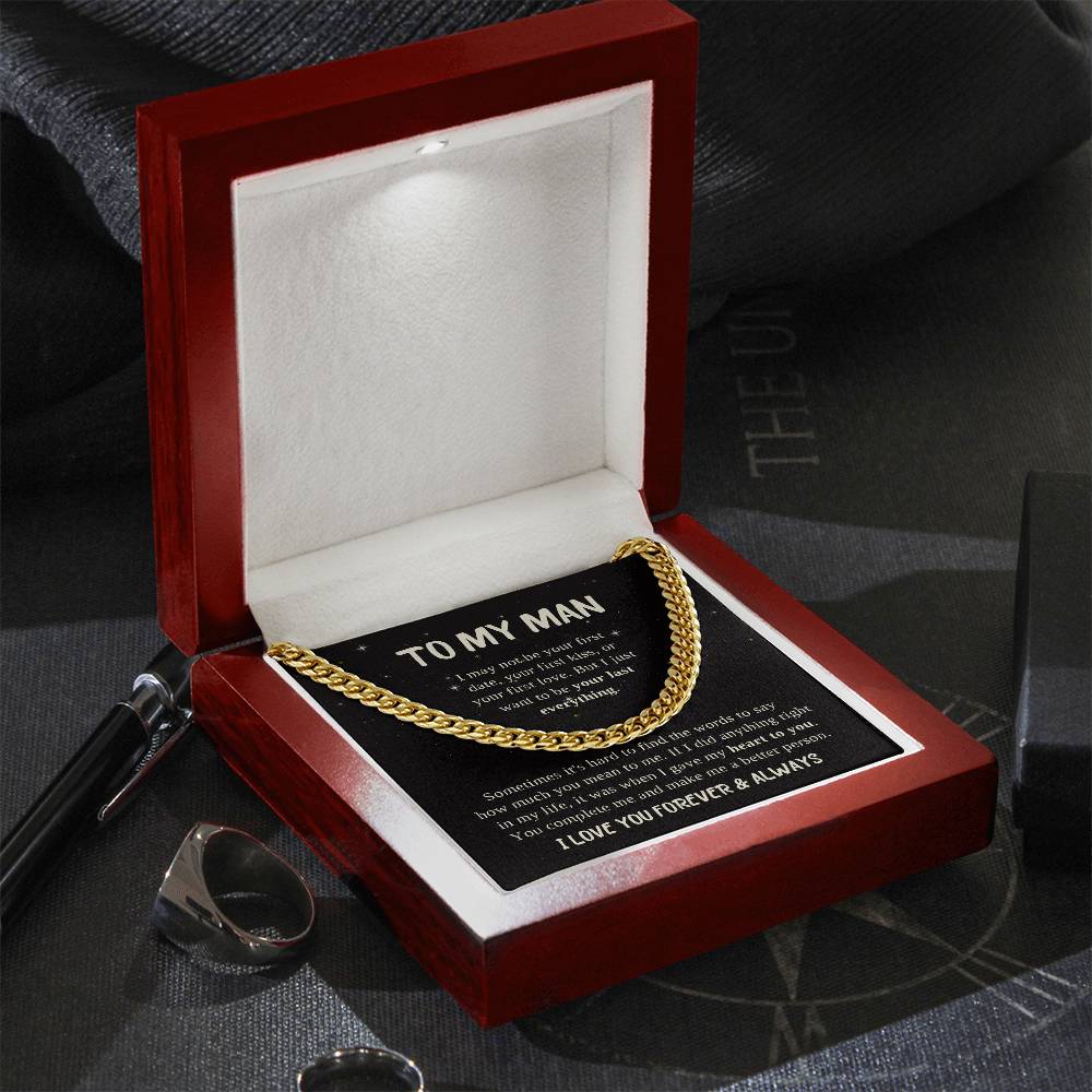 Husband Gifts - Sometimes it's hard to find the words to say how much you mean to me