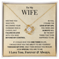 Love Knot, To Wife, Meeting You Was Fate, Becoming Your Husband Was A Choice