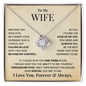 Love Knot, To Wife, Meeting You Was Fate, Becoming Your Husband Was A Choice
