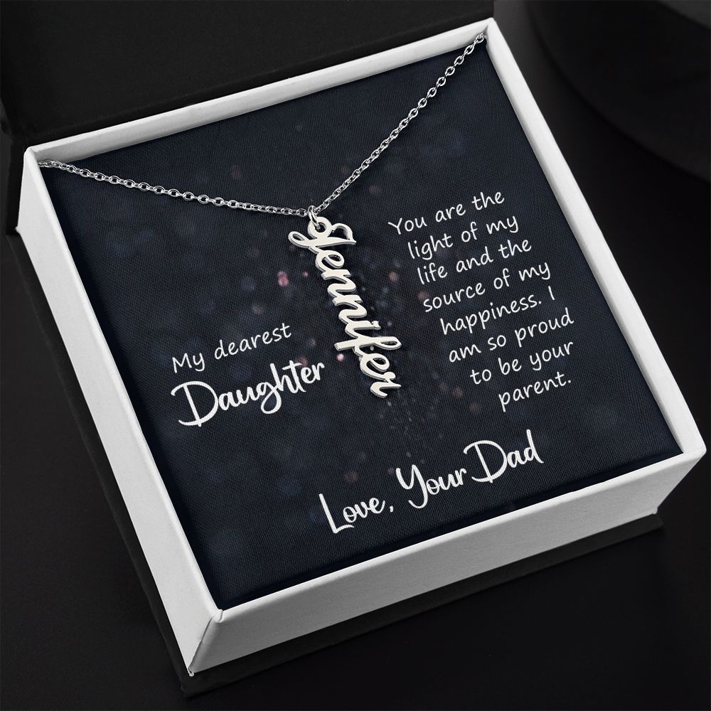 Daughter Gifts - You are the light of my life and the source of my happiness