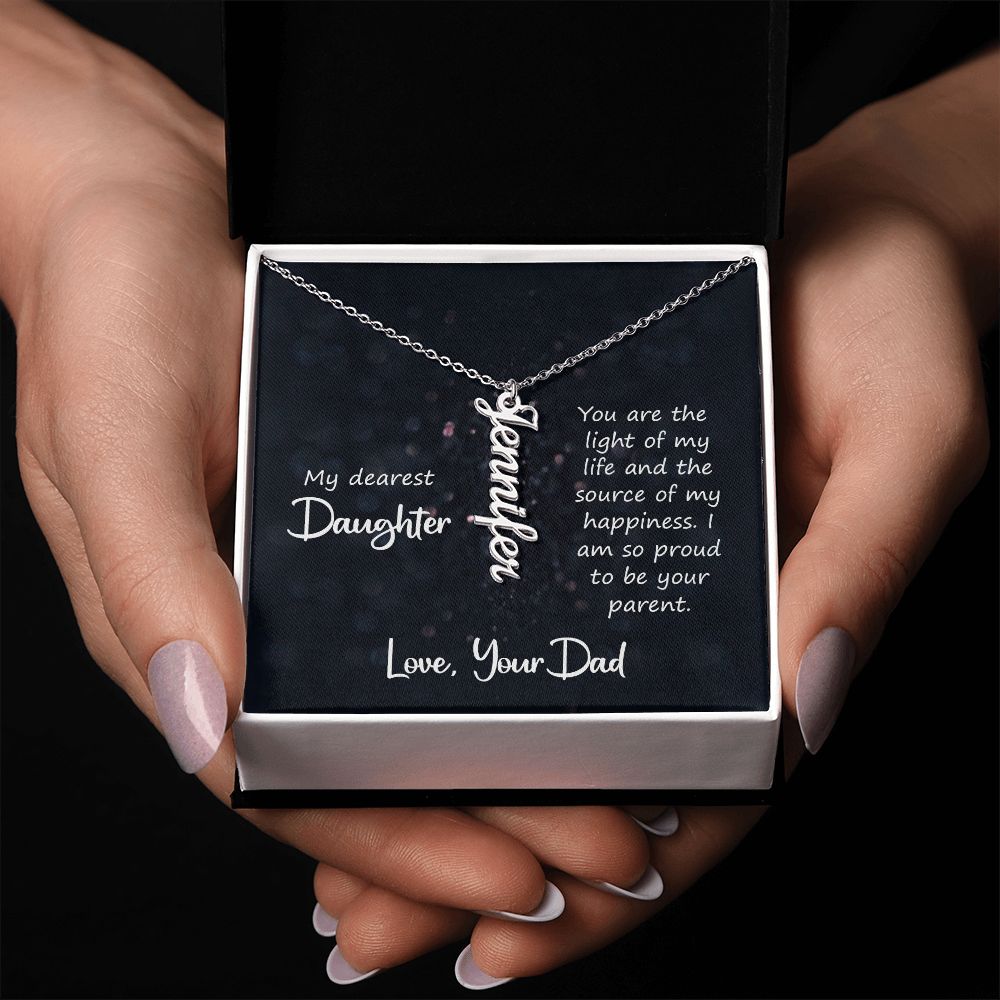 Daughter Gifts - You are the light of my life and the source of my happiness