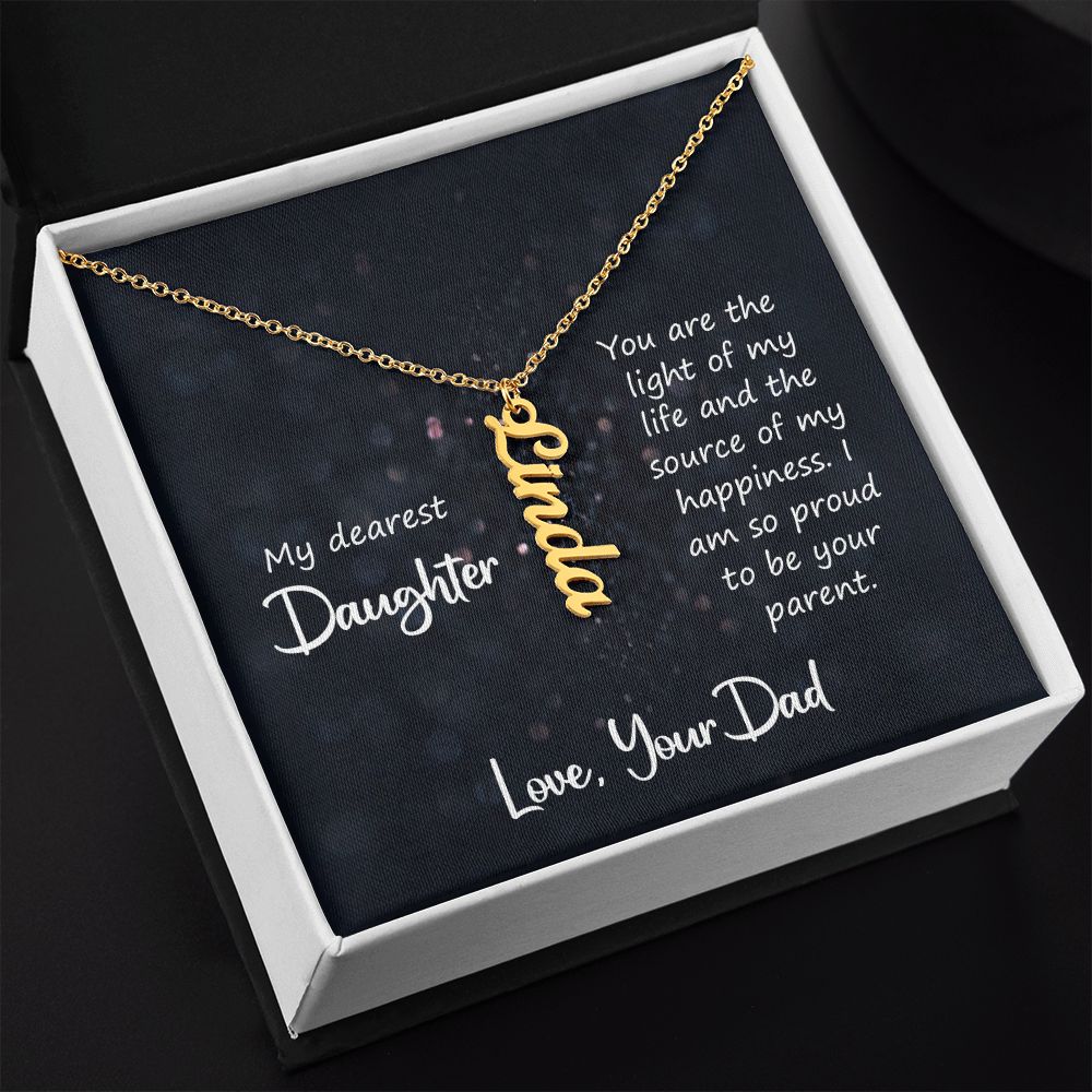 Daughter Gifts - You are the light of my life and the source of my happiness