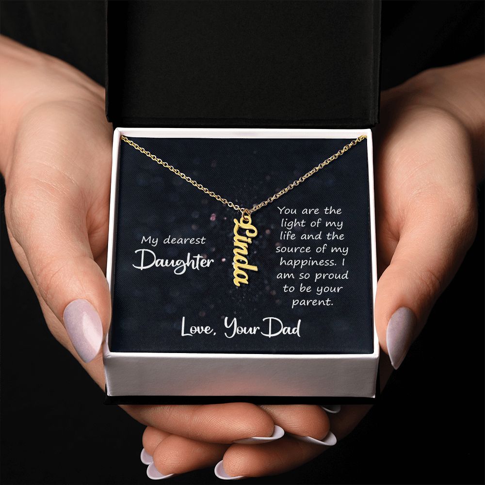 Daughter Gifts - You are the light of my life and the source of my happiness