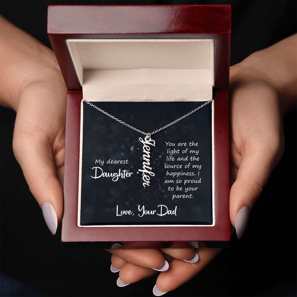 Daughter Gifts - You are the light of my life and the source of my happiness