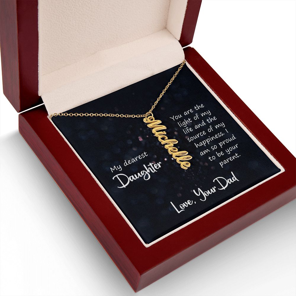 Daughter Gifts - You are the light of my life and the source of my happiness