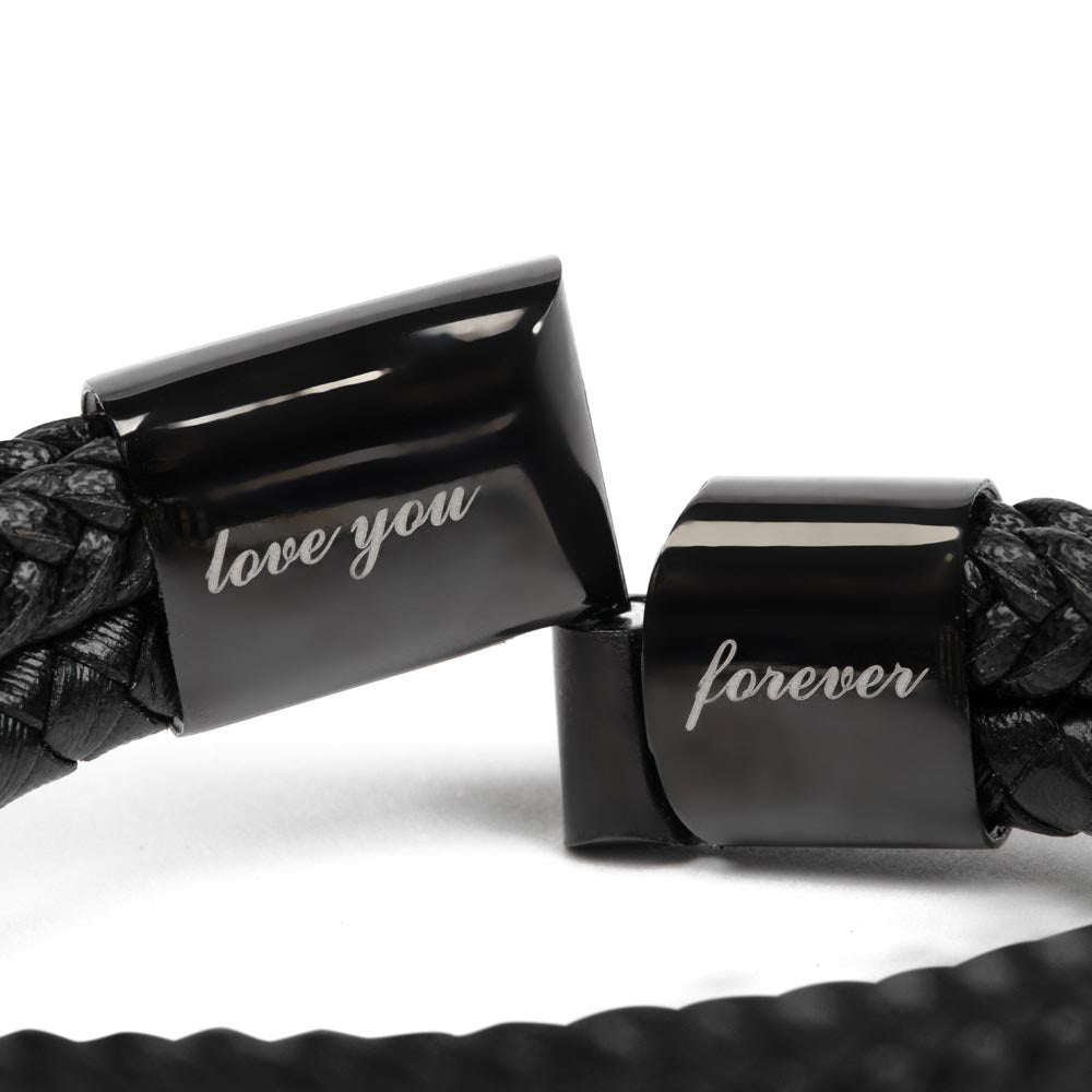 009 - TO HUSBAND FROM WIFE - LOVE YOU FOREVER BRACELET
