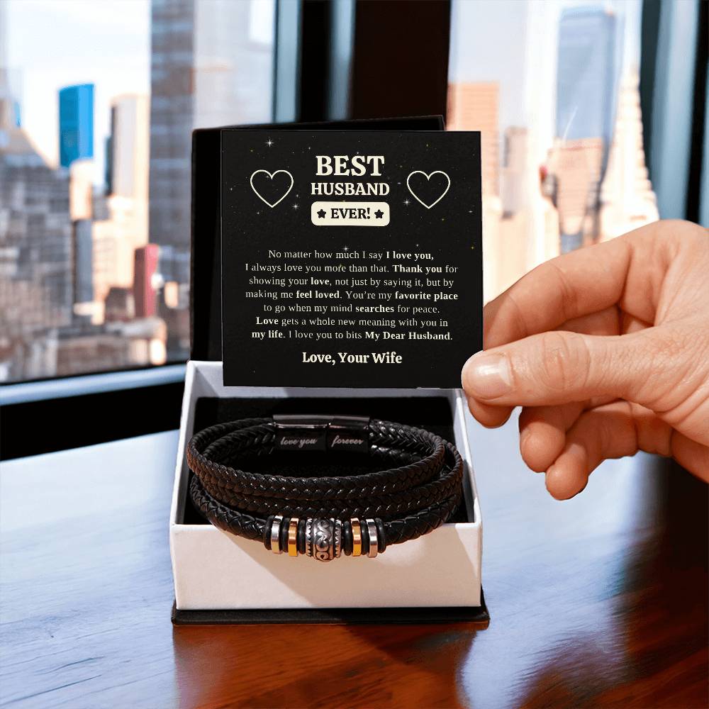 Husband Gifts - No matter how much I say I love you, I always love you more than that.
