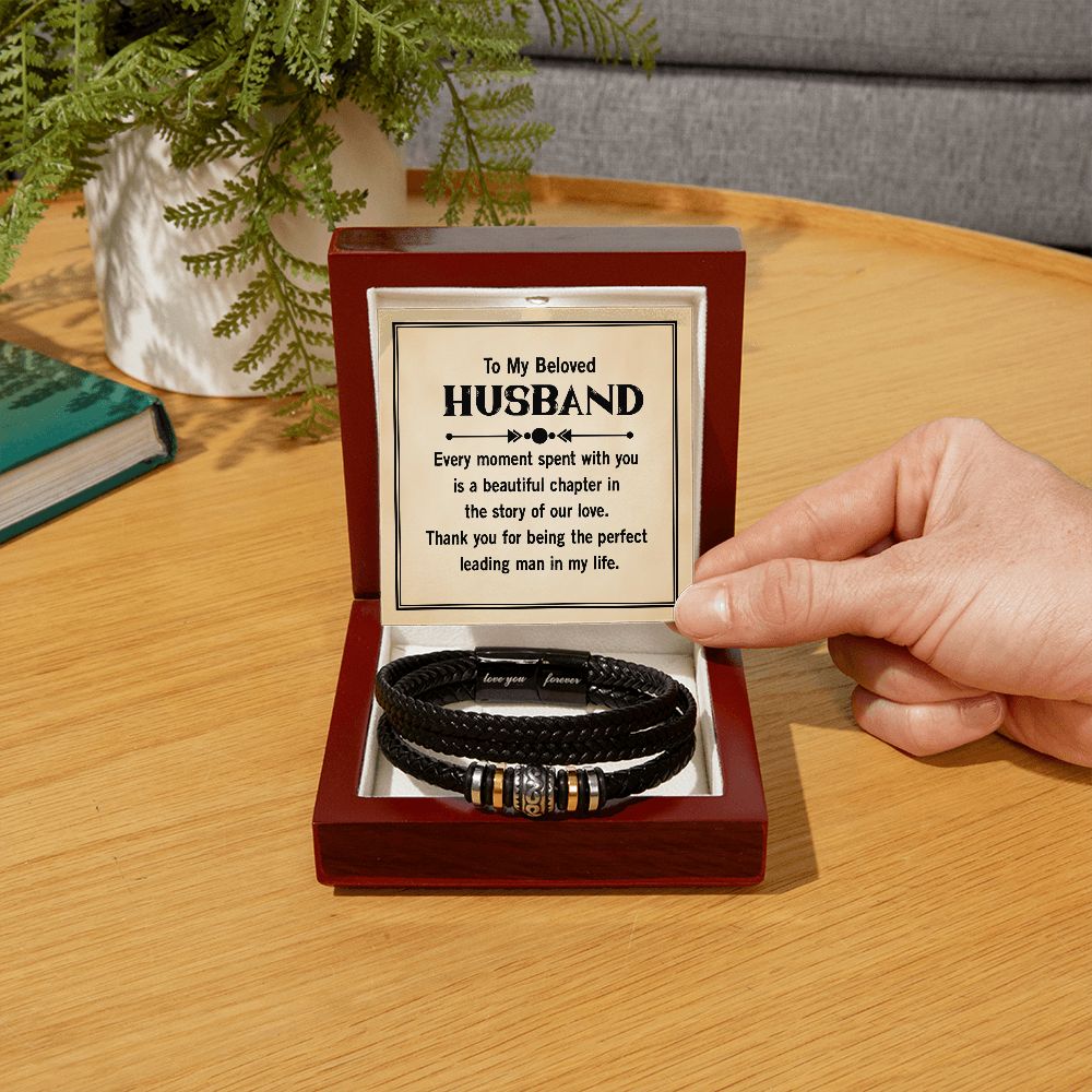 Husband Gifts - Every moment spent with you is a beautiful chapter in the story of our love