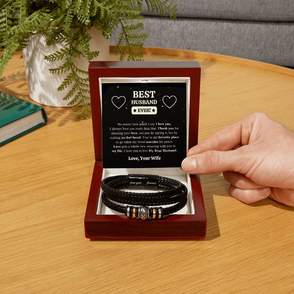 Husband Gifts - No matter how much I say I love you, I always love you more than that.