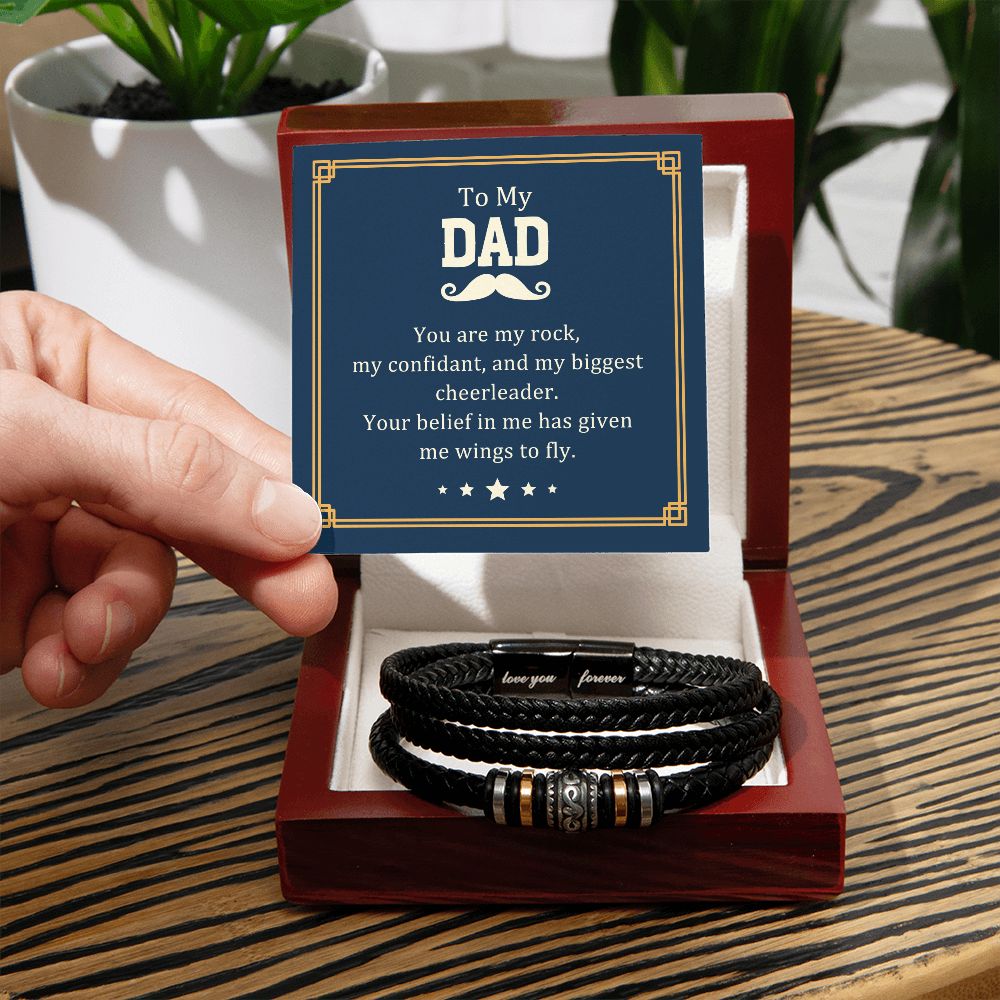 Dad Gifts - You are my rock, my confidant, and my biggest cheerleader