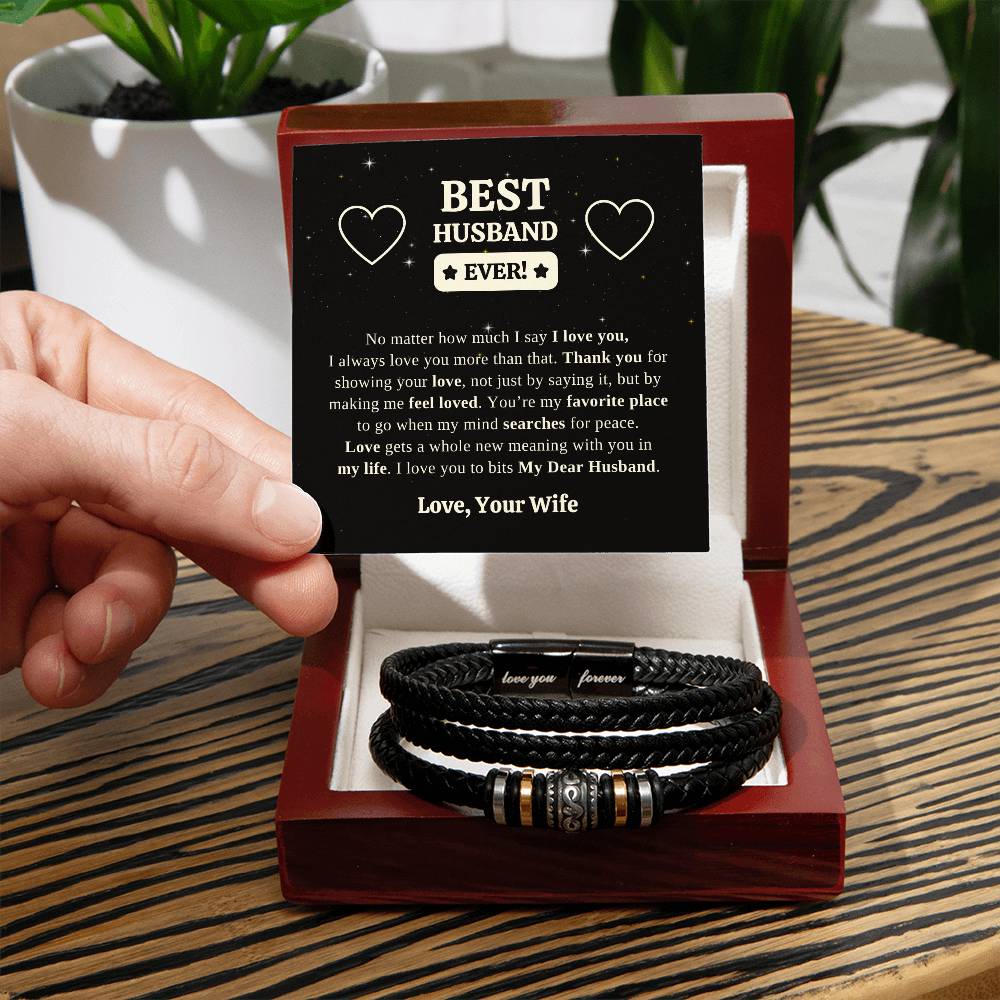 Husband Gifts - No matter how much I say I love you, I always love you more than that.