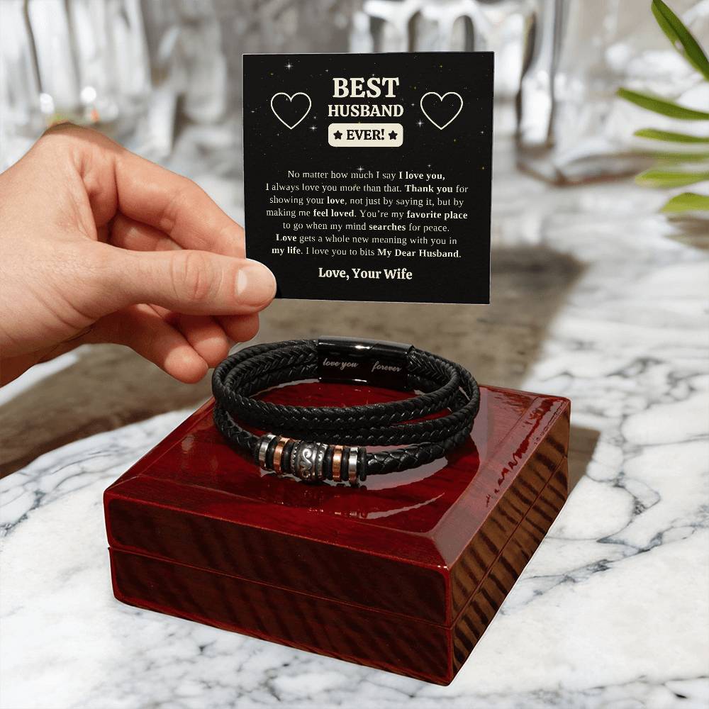 Husband Gifts - No matter how much I say I love you, I always love you more than that.