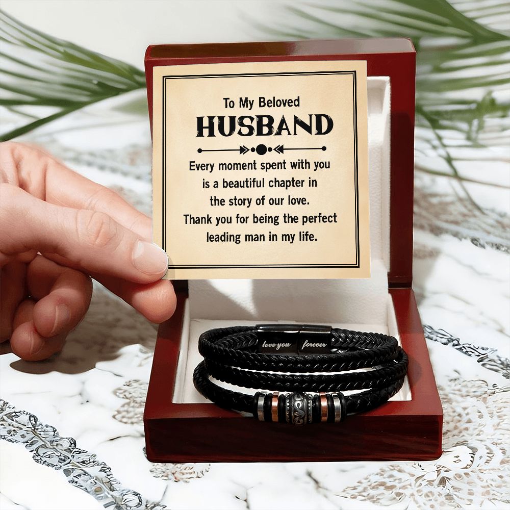 Husband Gifts - Every moment spent with you is a beautiful chapter in the story of our love