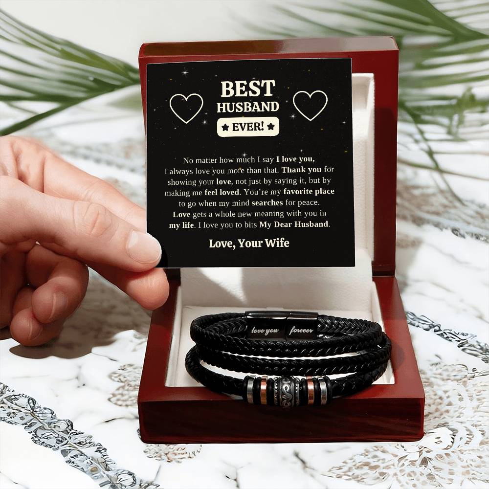 Husband Gifts - No matter how much I say I love you, I always love you more than that.