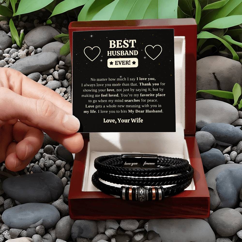 Husband Gifts - No matter how much I say I love you, I always love you more than that.