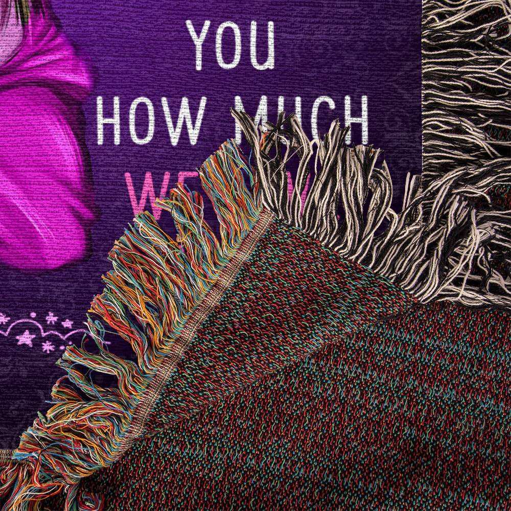 Heirloom Woven Blanket Portrait, To Mom, It Reminds You How Much We Love You