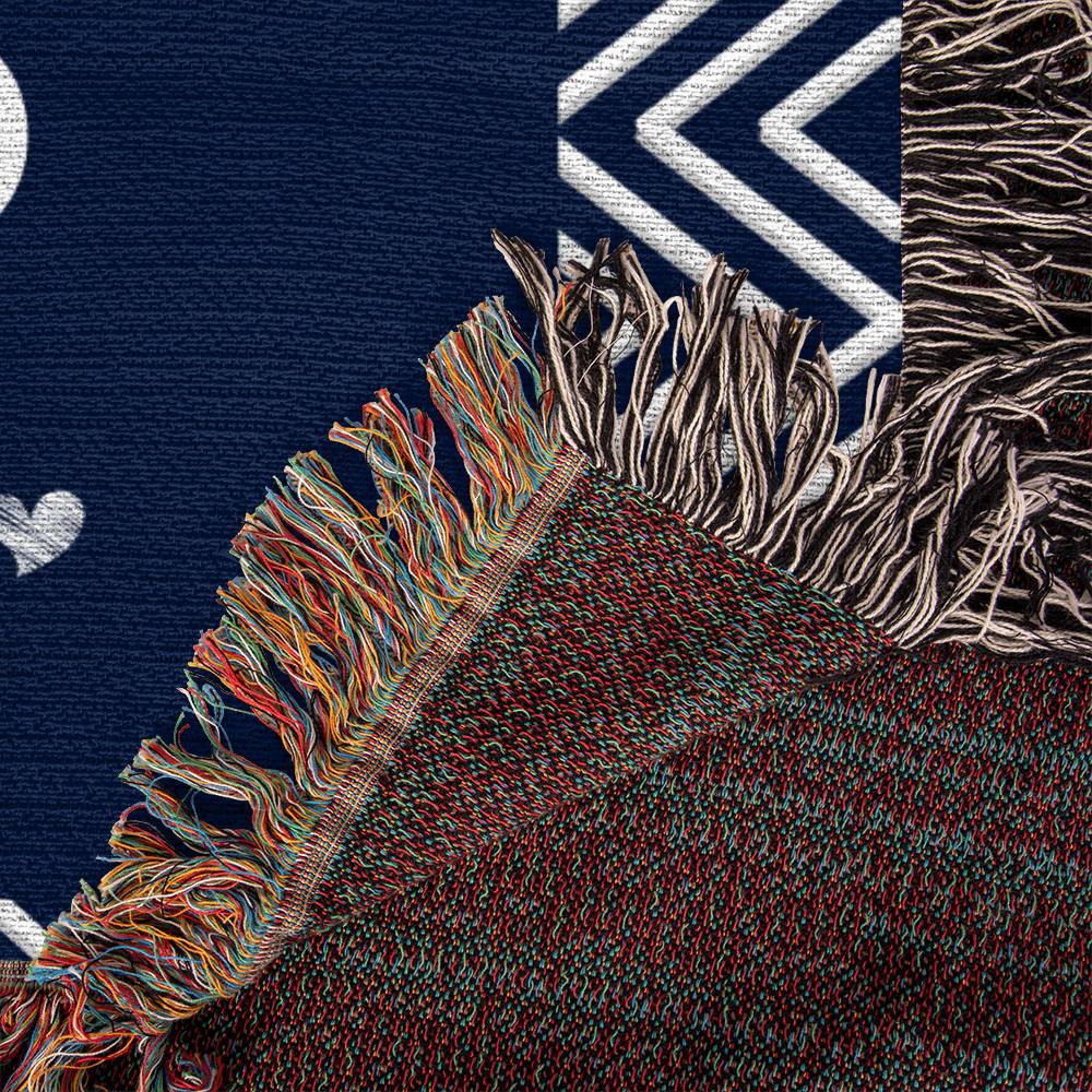 Heirloom Woven Blanket Landscape, Best Dad Ever