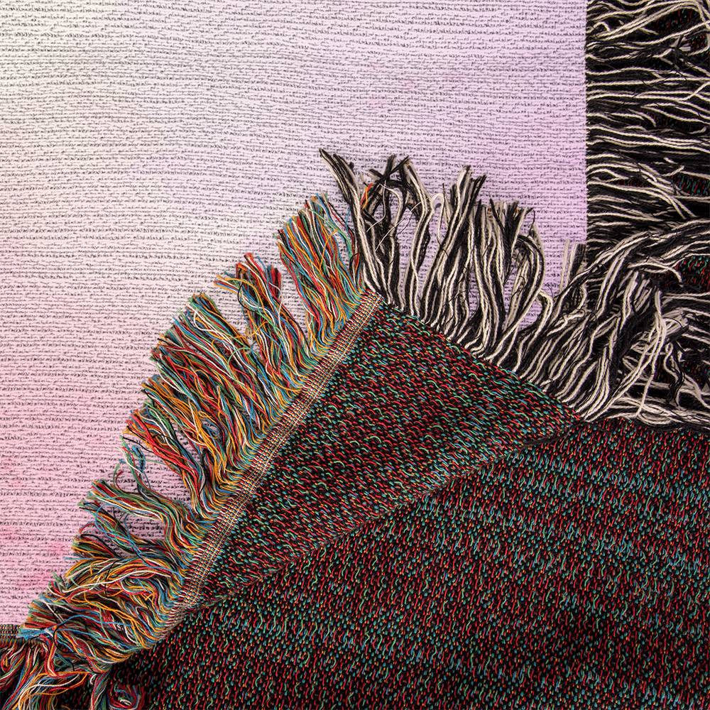Heirloom Woven Blanket Landscape, I Love You, Mom