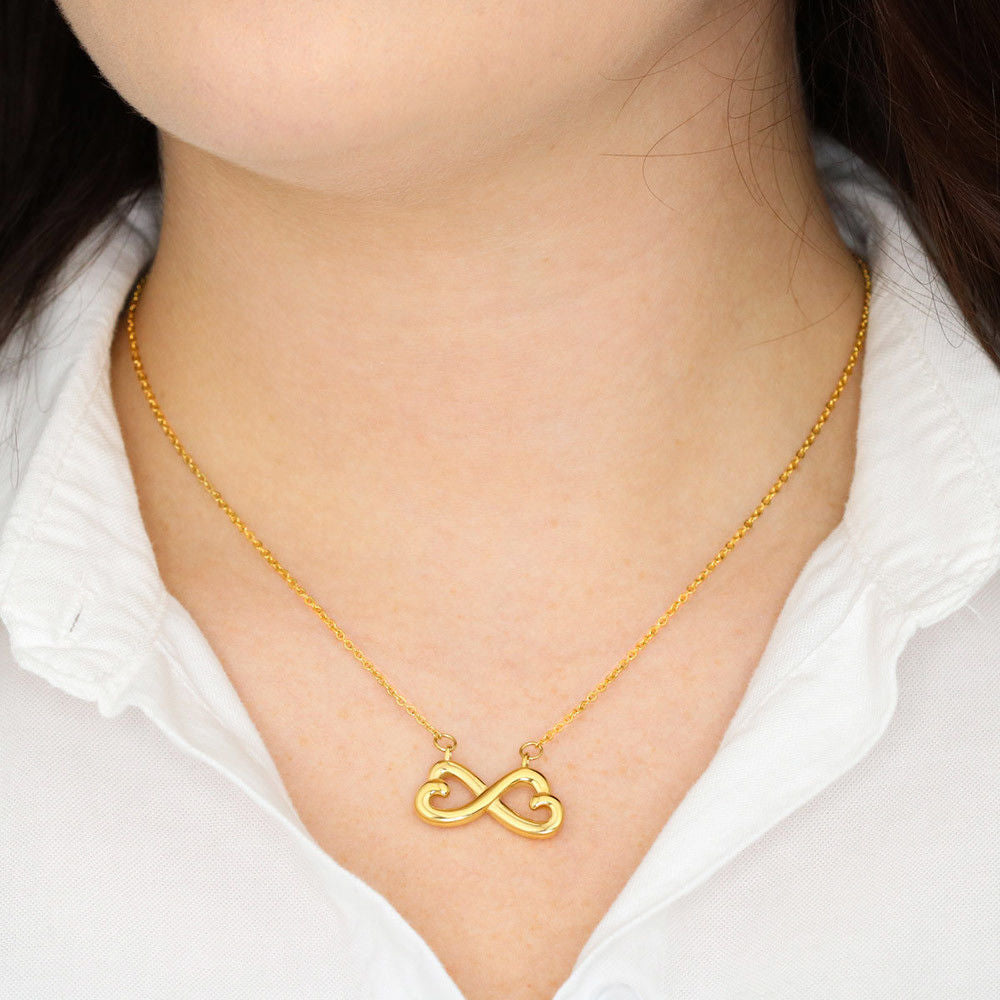 Endless Love Necklace, To Wife, I Would Use My Last Breath To Tell I Love You