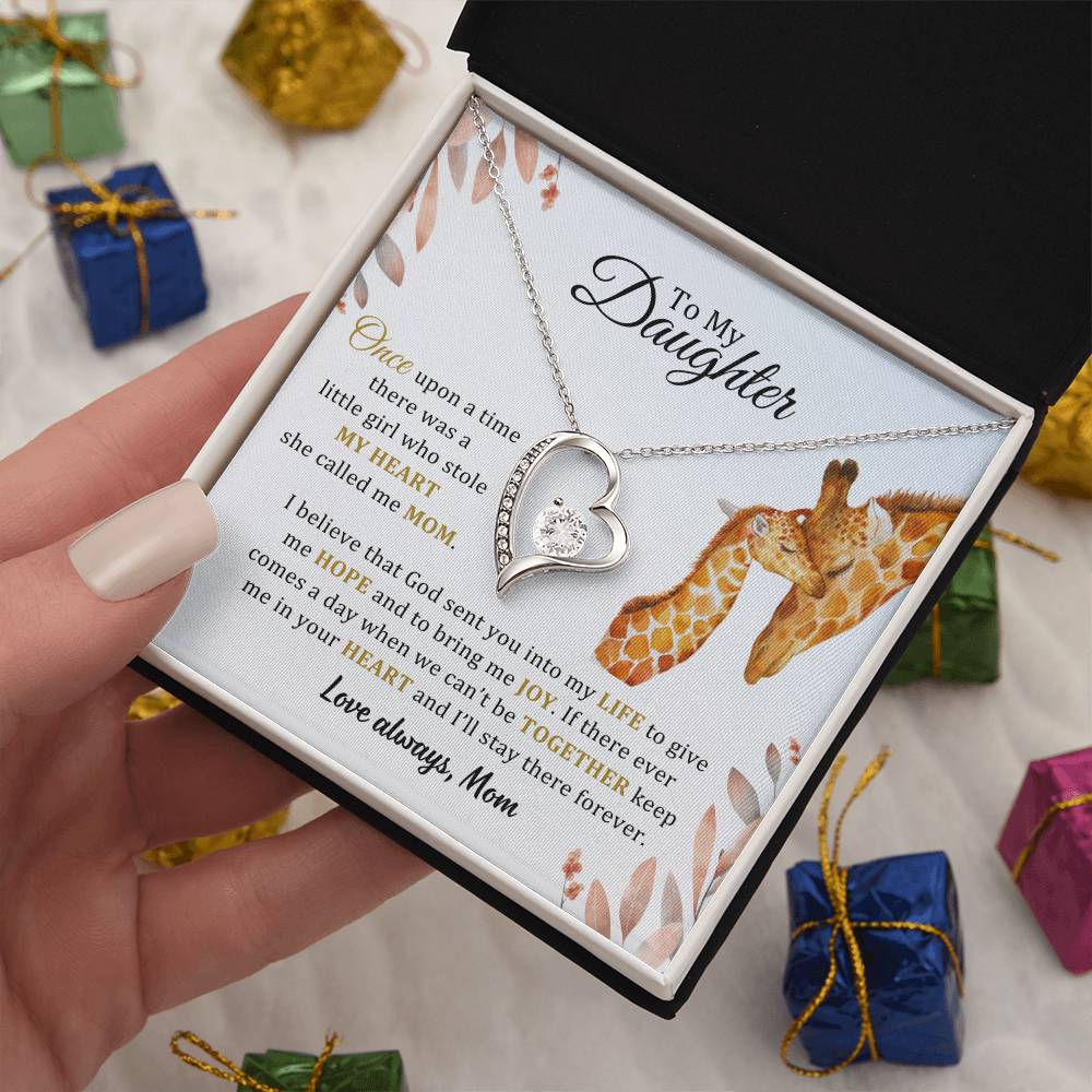 005 - TO DAUGHTER FROM MOM - FOREVER LOVE NECKLACE