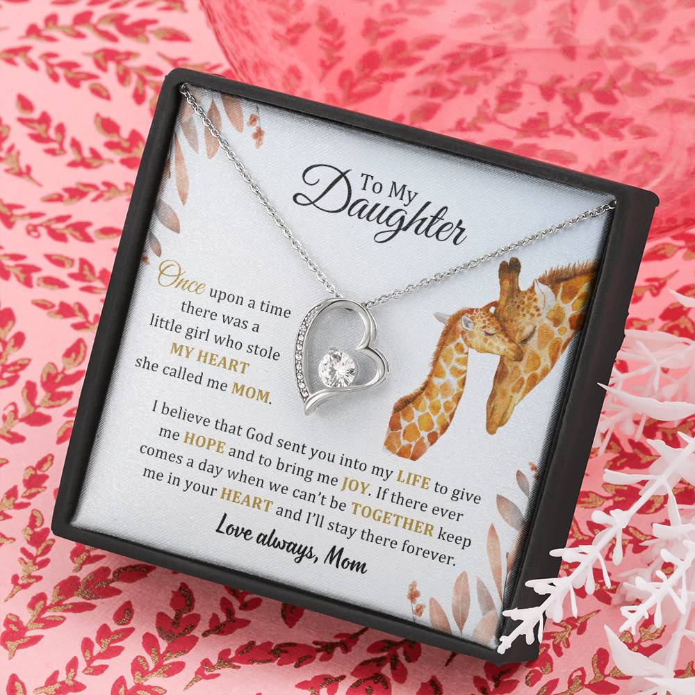 005 - TO DAUGHTER FROM MOM - FOREVER LOVE NECKLACE