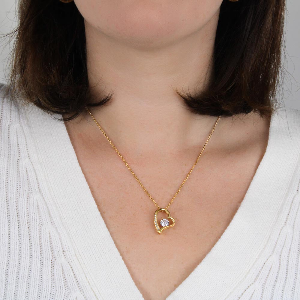 004 - TO DAUGHTER FROM MOM - FOREVER LOVE NECKLACE