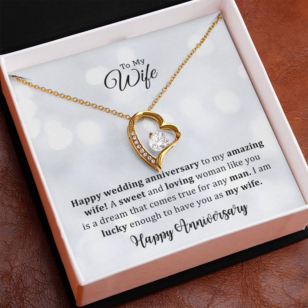 Wife Gifts - Happy wedding anniversary to my amazing wife!