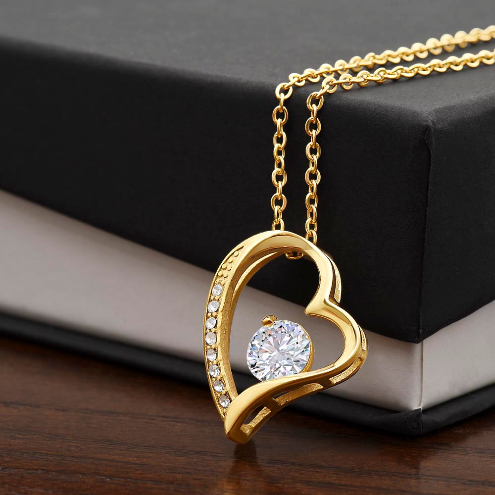To Daughter, Forever Love Necklace, As You Grow Older, You Become More And More Special To Me
