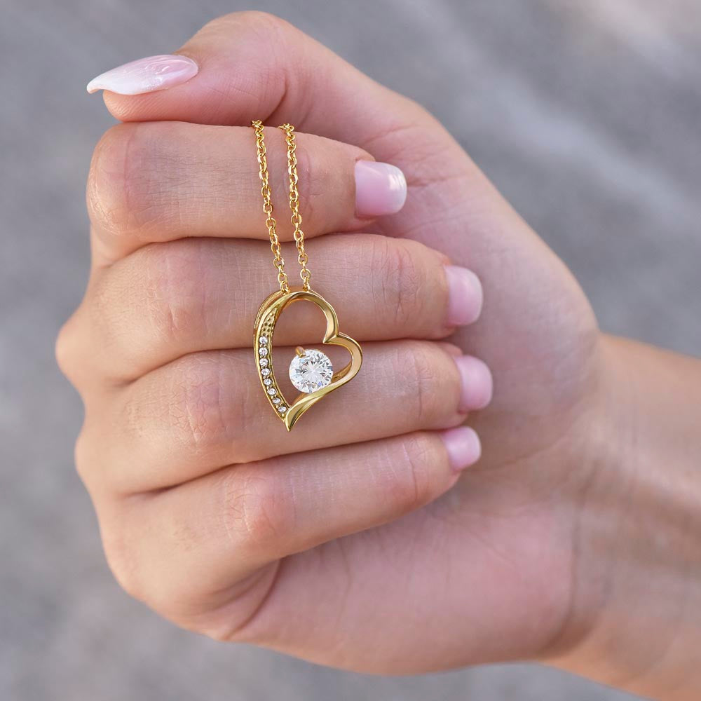 004 - TO DAUGHTER FROM MOM - FOREVER LOVE NECKLACE