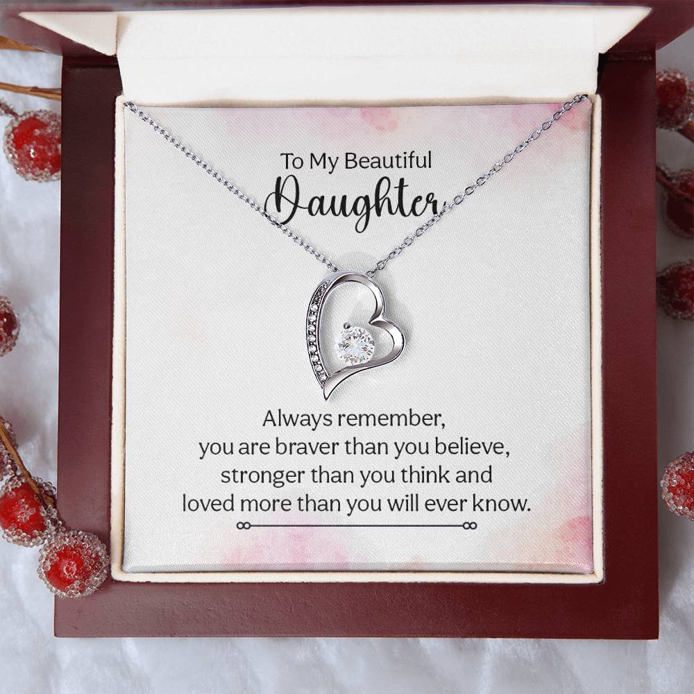 015 - TO DAUGHTER - FOREVER LOVE NECKLACE